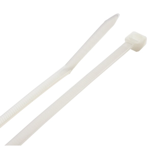 Steel Grip Cable Tie, 14 in L, 4.02 in Max Bundle Dia